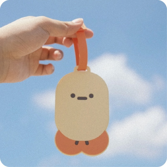 Crazy eyes 瘋狂眼珠｜行李吊牌｜炸蝦