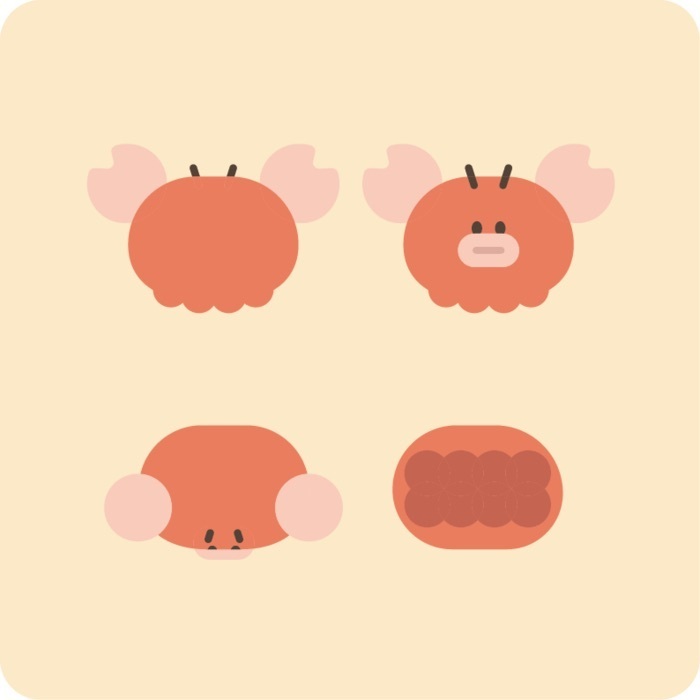 Crazy eyes 瘋狂眼珠｜娃娃｜蟹蟹君