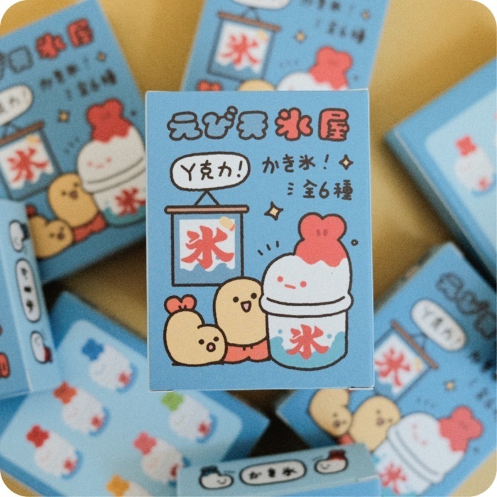 Crazy eyes 瘋狂眼珠｜盲抽｜壓克力吊飾｜炸蝦刨冰