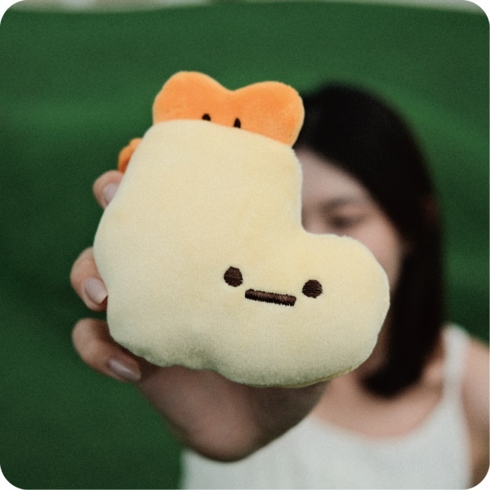 Crazy eyes 瘋狂眼珠｜小小收納吊飾｜炸蝦