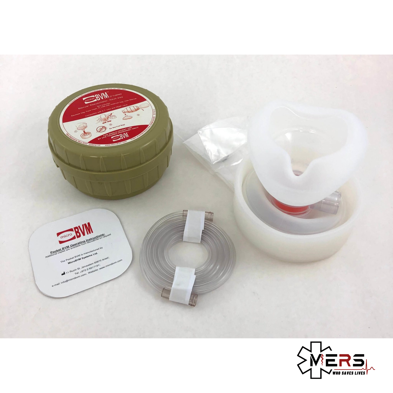 收納式急救甦醒器(配氧氣喉管)