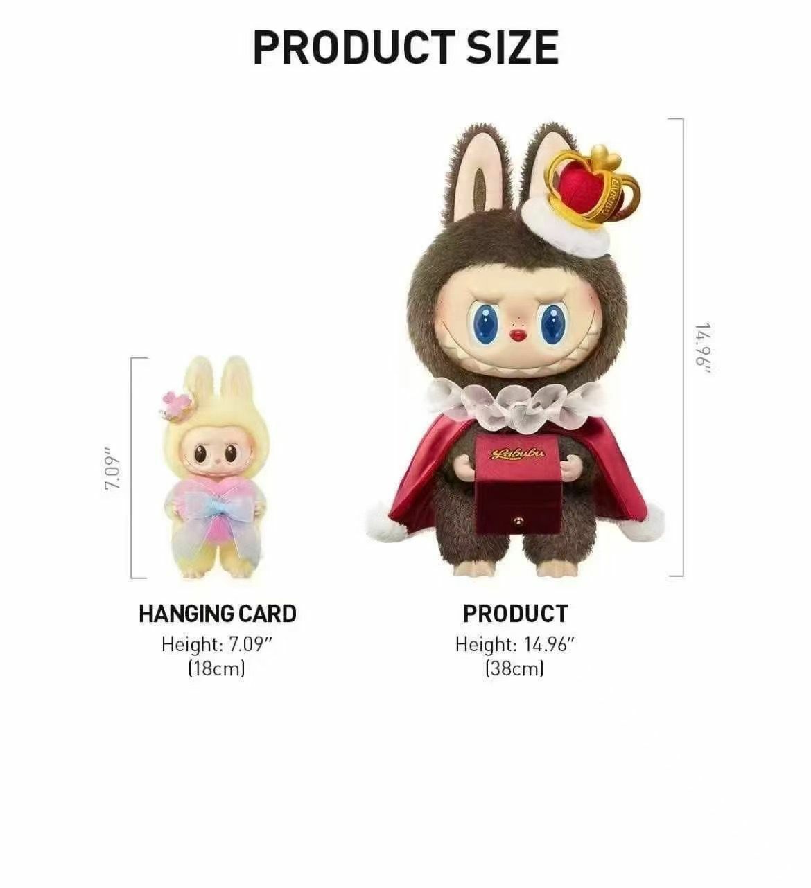 POP MART THE MONSTERS 象棋大冒險系列 LABUBU 國王