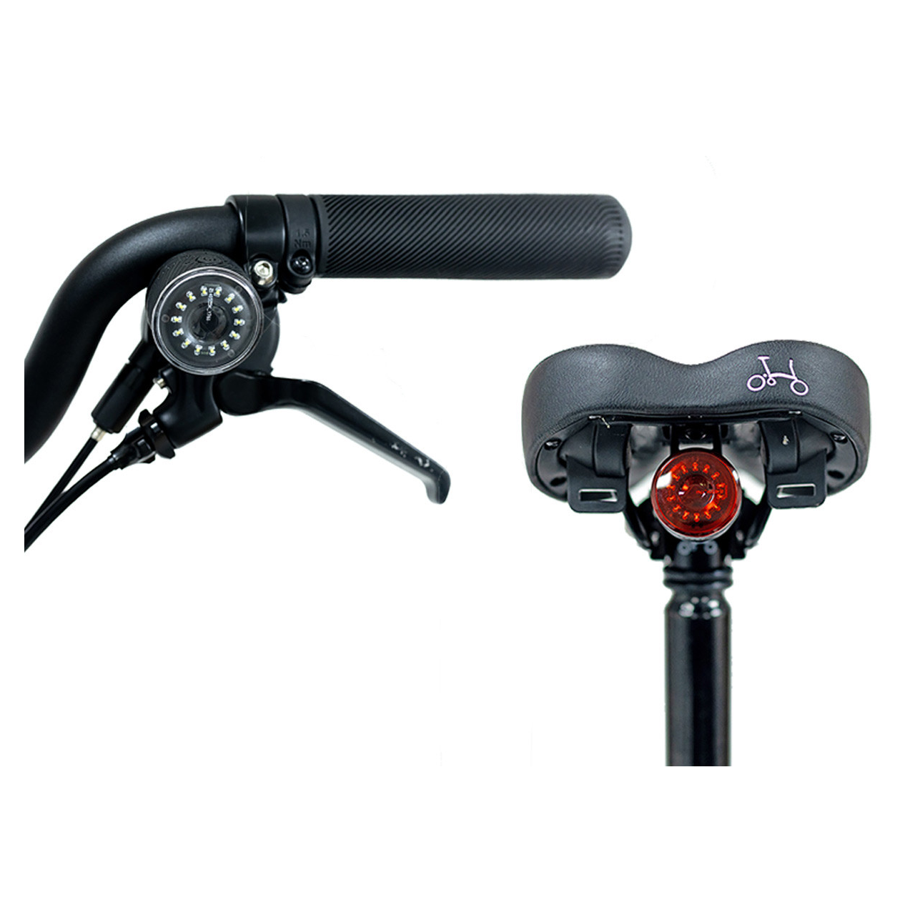 Brompton Be Seen 安全燈 (適用於車把和鞍座) #Q103033