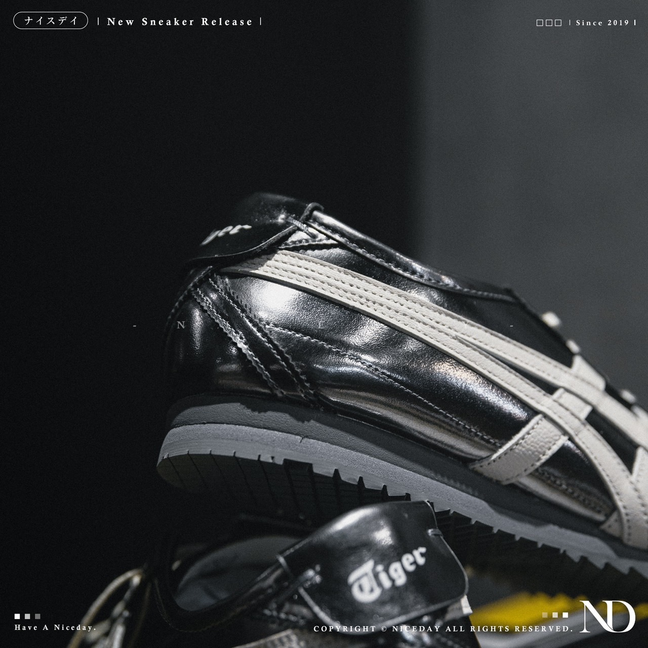 NICEDAY 代購Onitsuka Tiger Mexico 66 SD 鬼塚虎金屬感鐵灰色