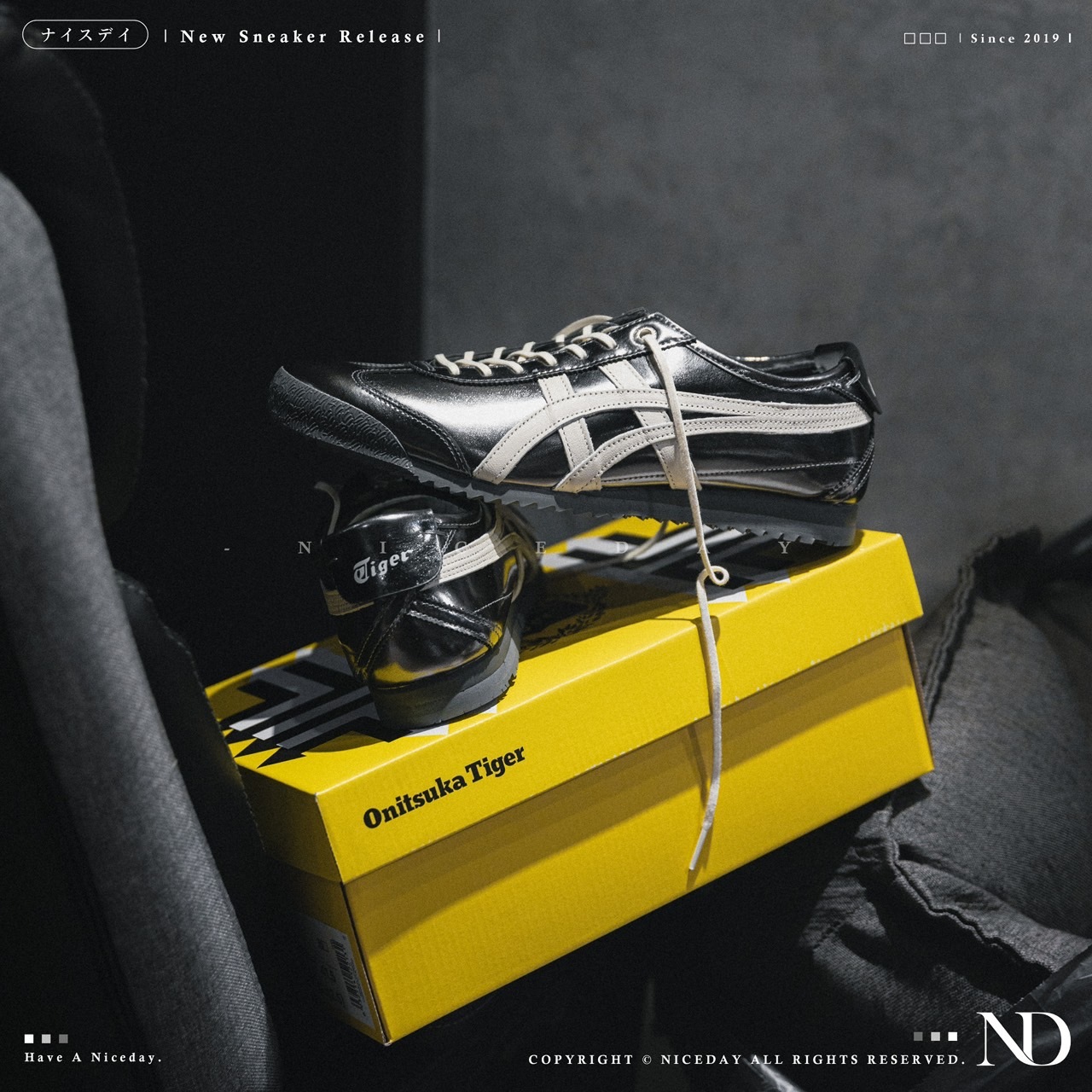 NICEDAY 代購 Onitsuka Tiger Mexico 66 SD 鬼塚虎 金屬感 鐵灰色 男女尺寸 1183C468-020