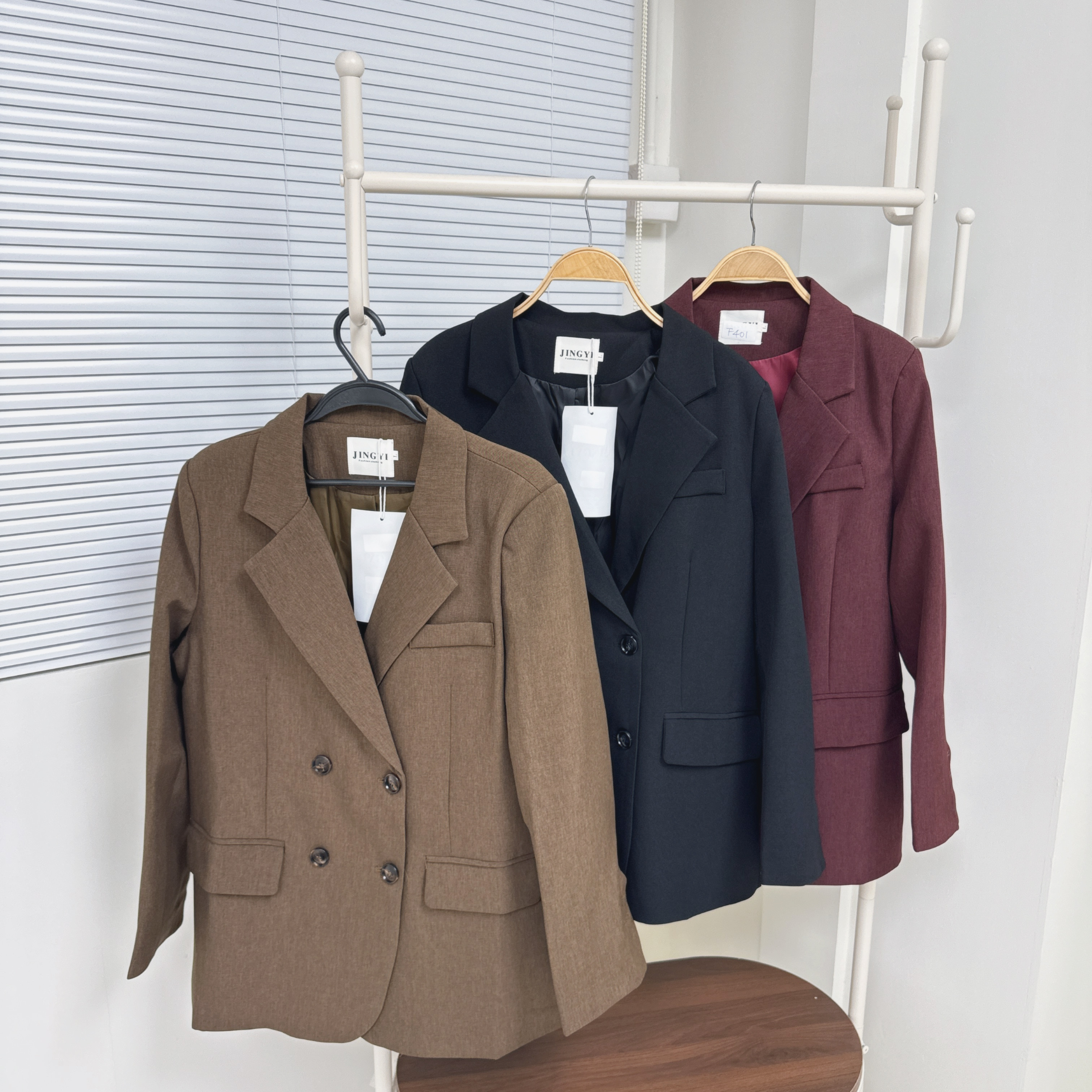 【Hoi2推介】F400-F402 兩袋西裝外套