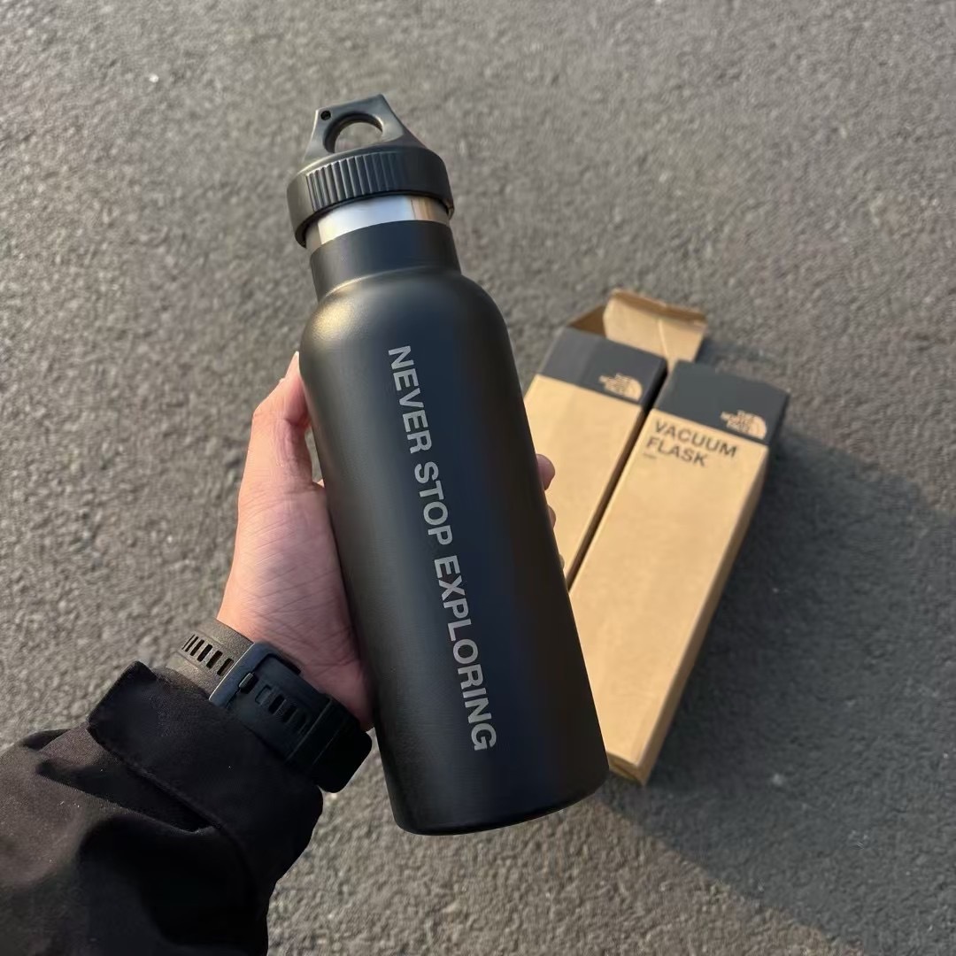 #預購 THE NORTH FACE 北臉 不鏽鋼保溫瓶 黑