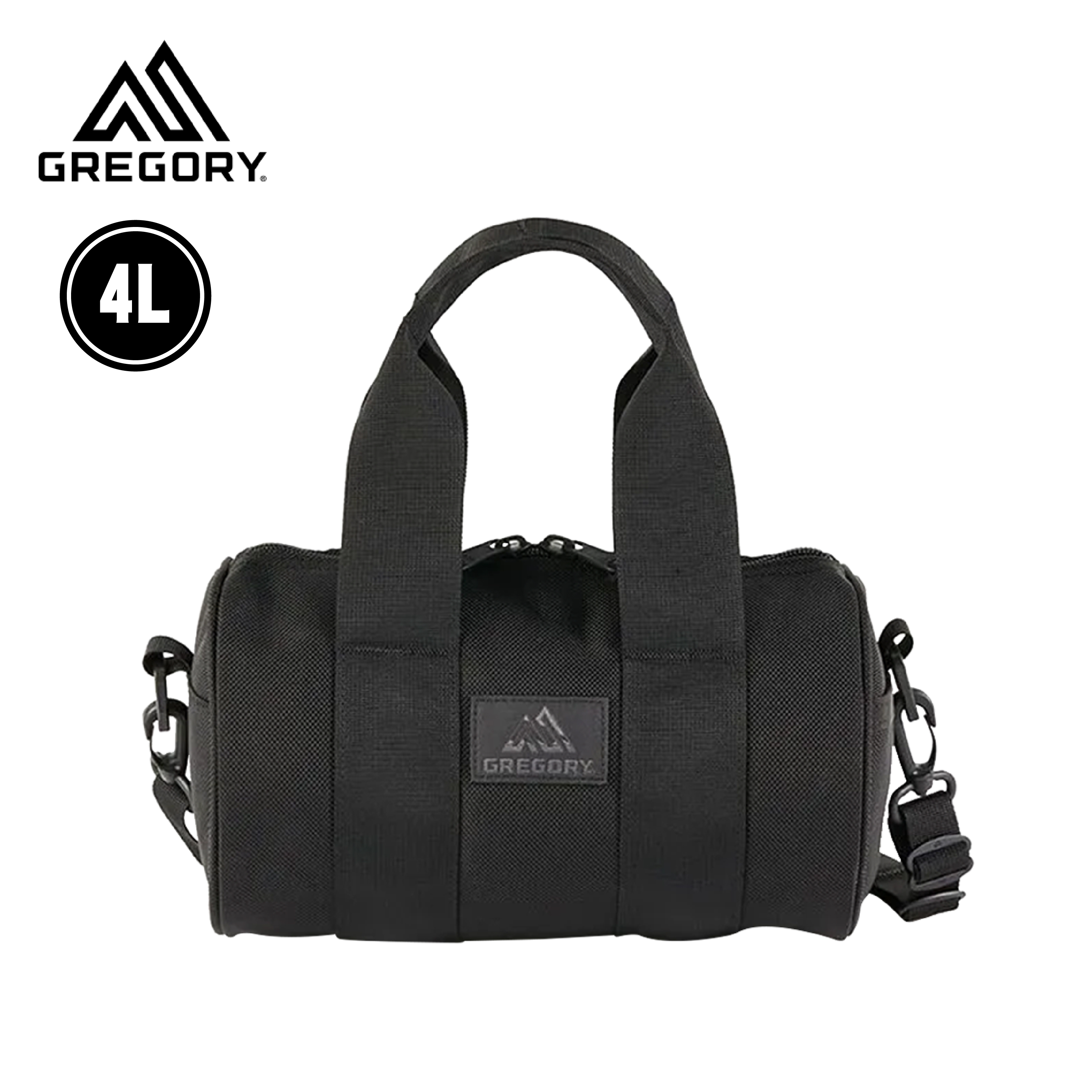 GREGORY 美國 日DRUM BAG MINI筒型包4L (黑色) 70GR148186