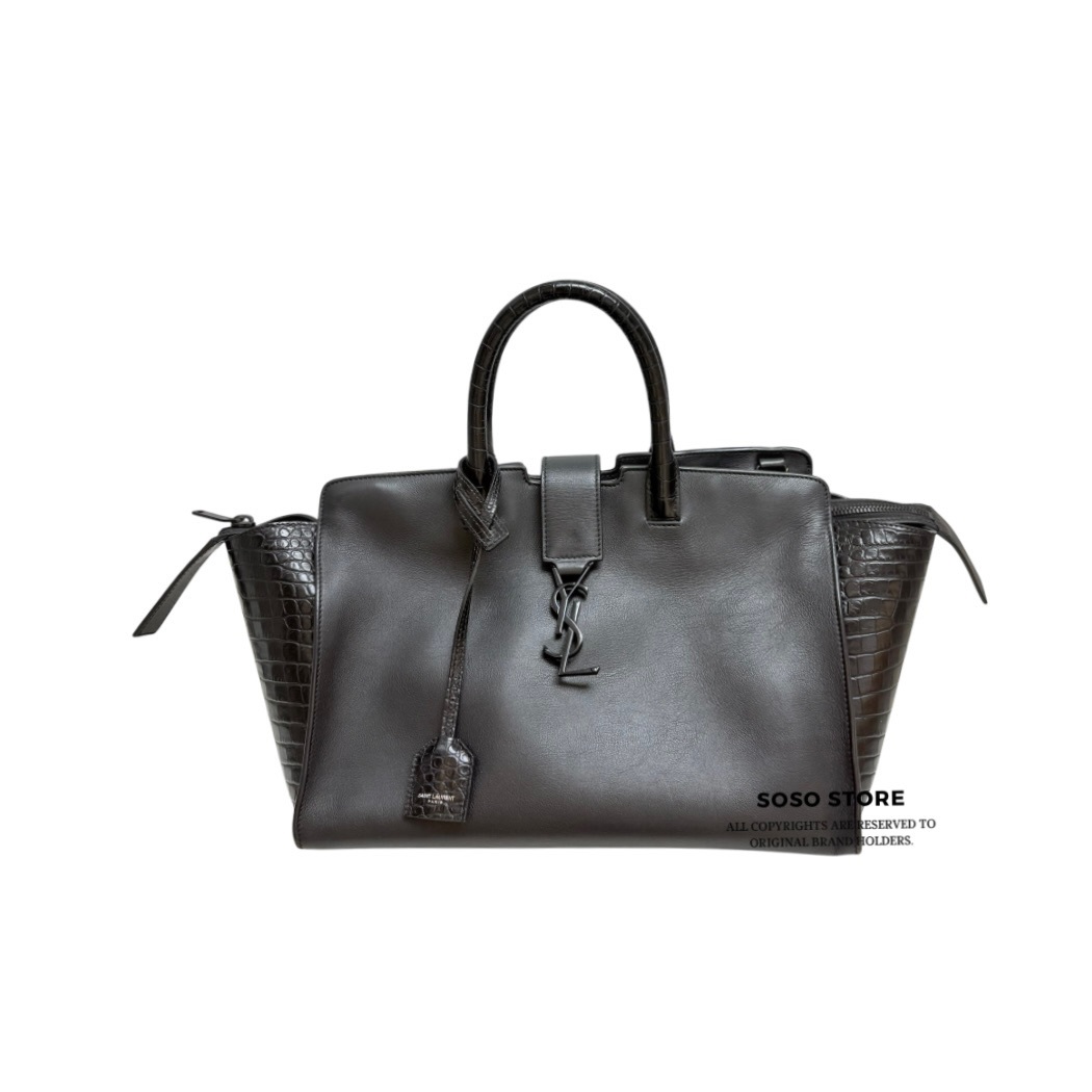 YSL Downtown Baby Cabas - Black / Bhw