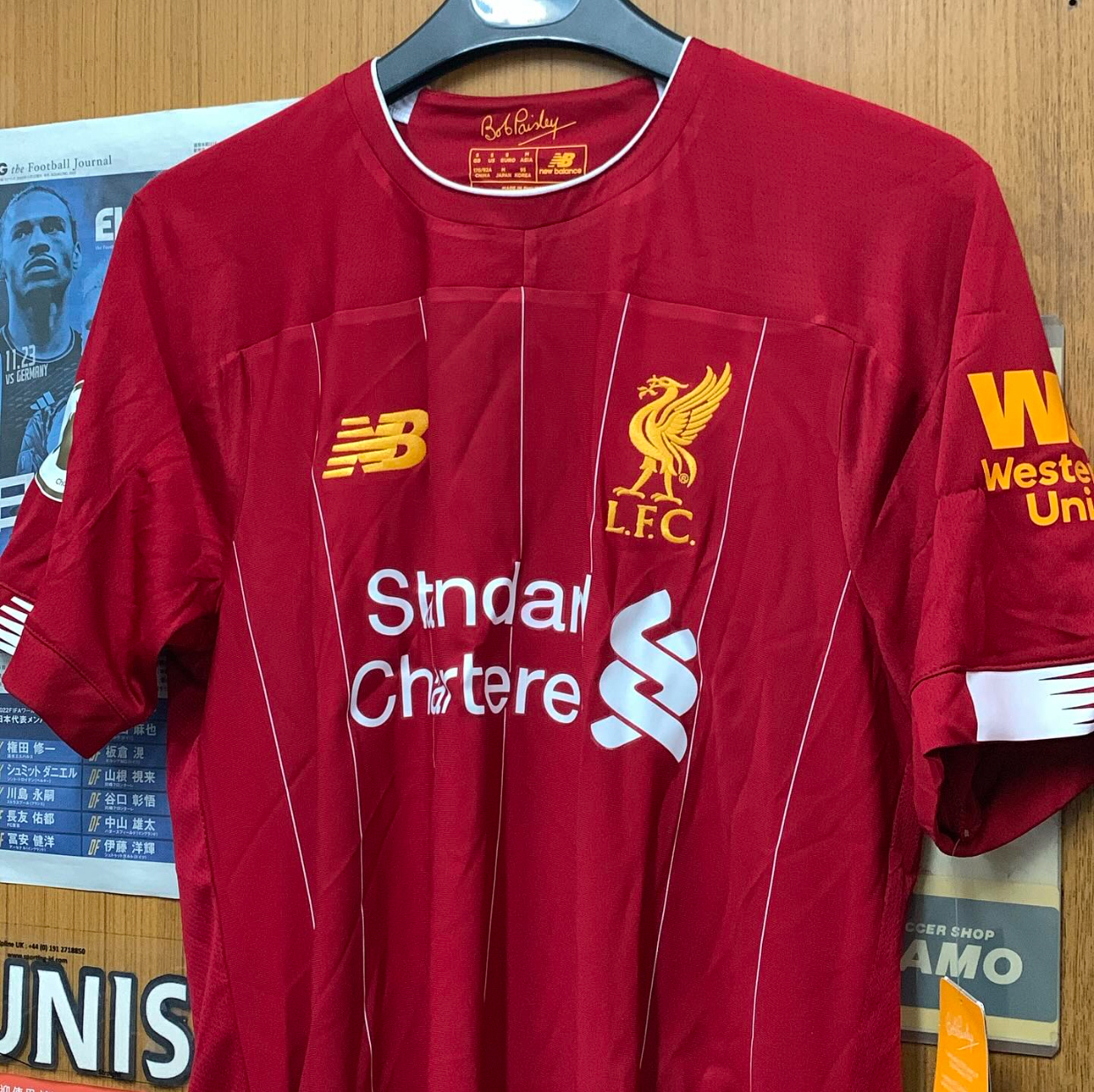 2019-20 Liverpool Home Shirt with Champions Printing