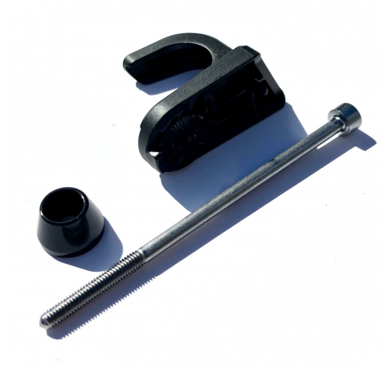 Brompton 超輕前輪軸及掛鉤 (T Line用) #Q102679