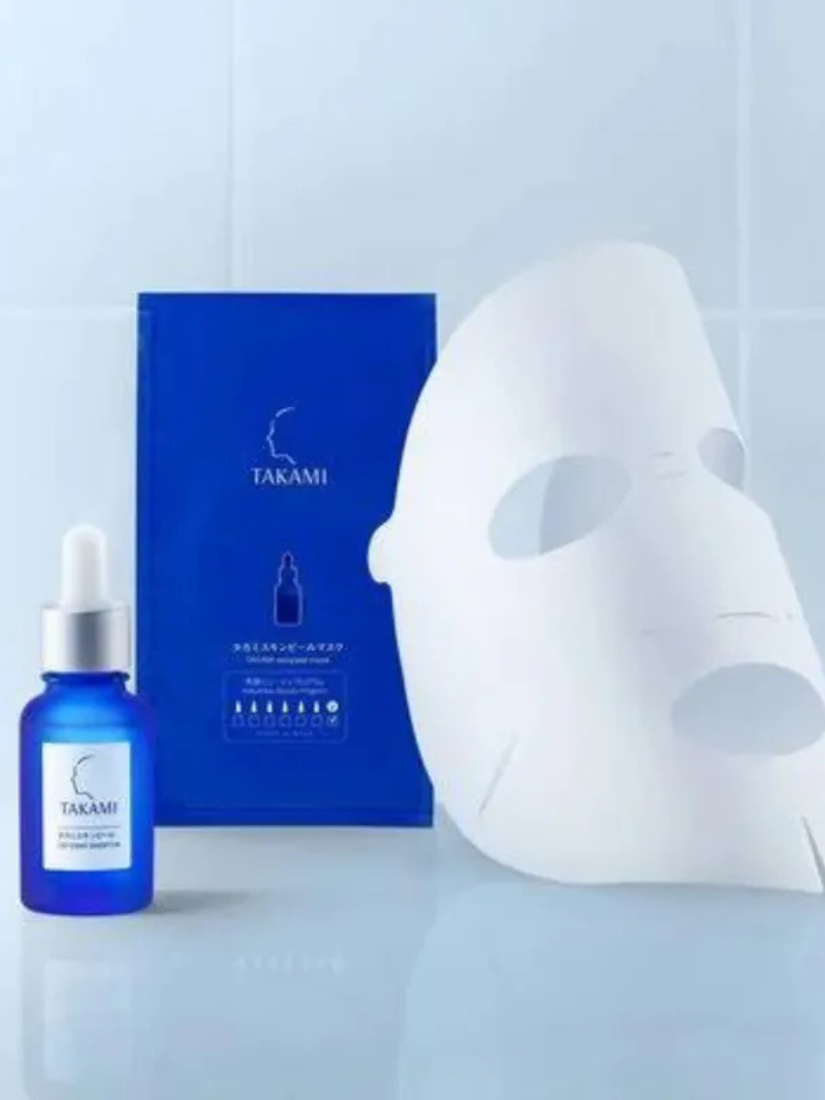 【 預購 】takami 角質道小藍瓶面膜 15ML*4 日本