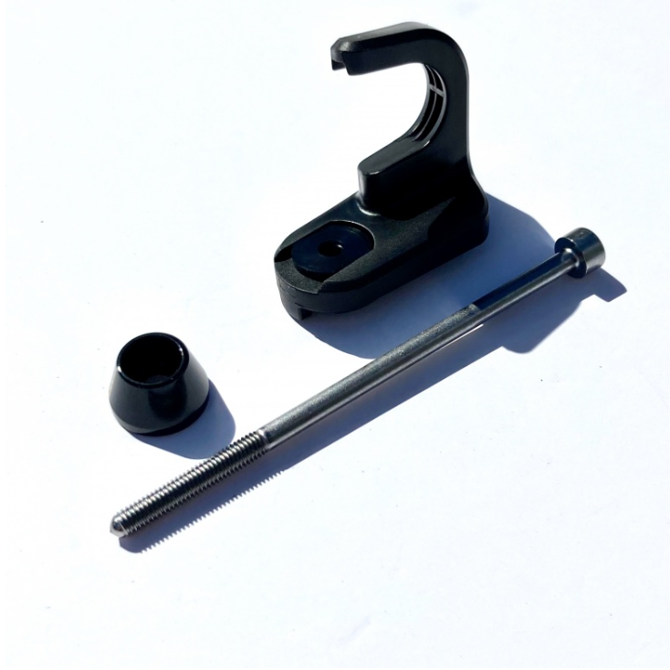 Brompton 超輕前輪軸及掛鉤 (T Line用) #Q102679