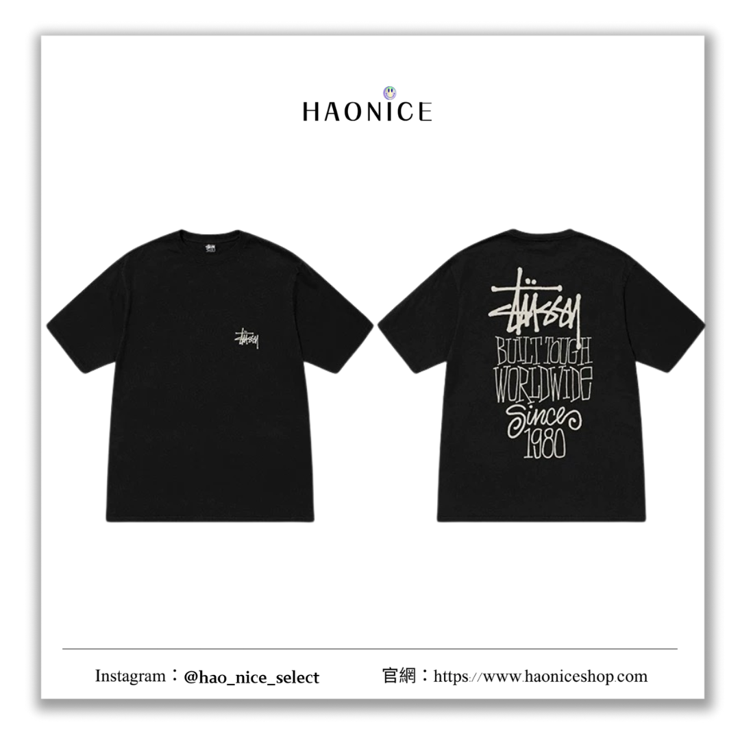 【HAO NICE 】美國🇺🇸街頭潮流stussy 23SS 春夏新款 Holiday ‘23 Collection 1980  經典字母百搭款 街頭穿搭必備🔥