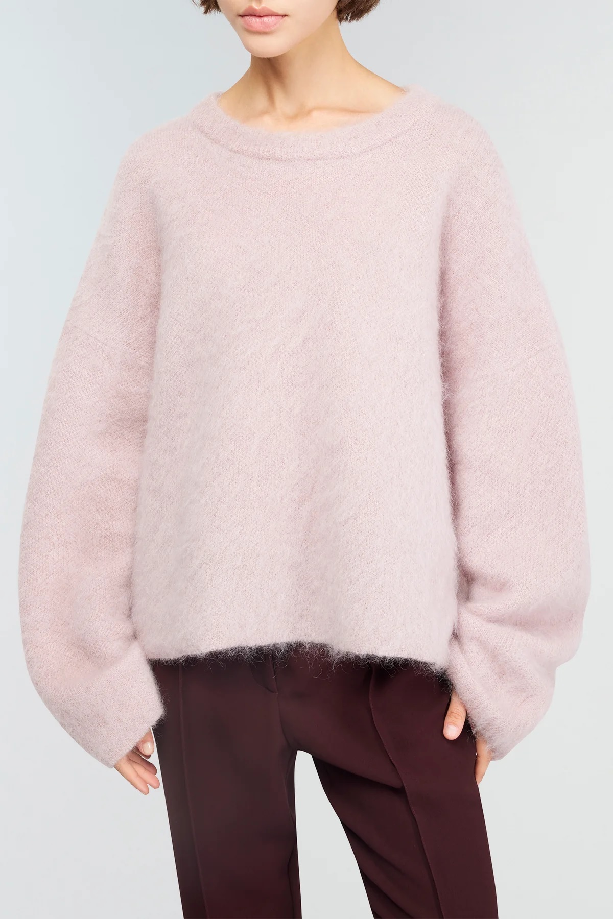 Semicouture 圓領毛海上衣