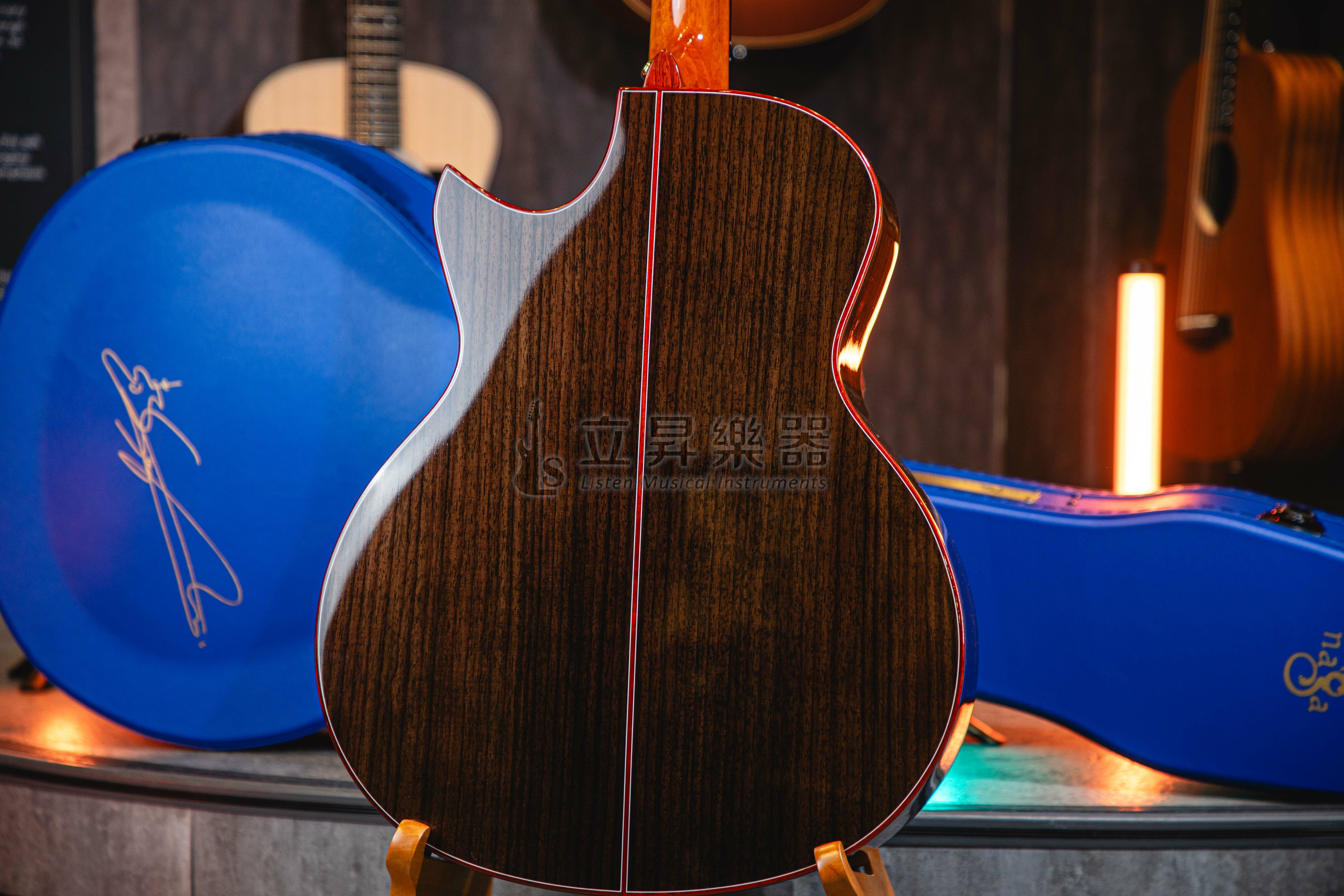 NAGA NAGA S-80GAC 光系列 Sungha Jung 鄭晟河代言 英格曼雲杉單板/印度玫瑰木側背板 全單板木吉他 40吋 GA桶身尖缺角 附原廠硬CASE 第 4 張圖片｜三峽吉他 / Bass