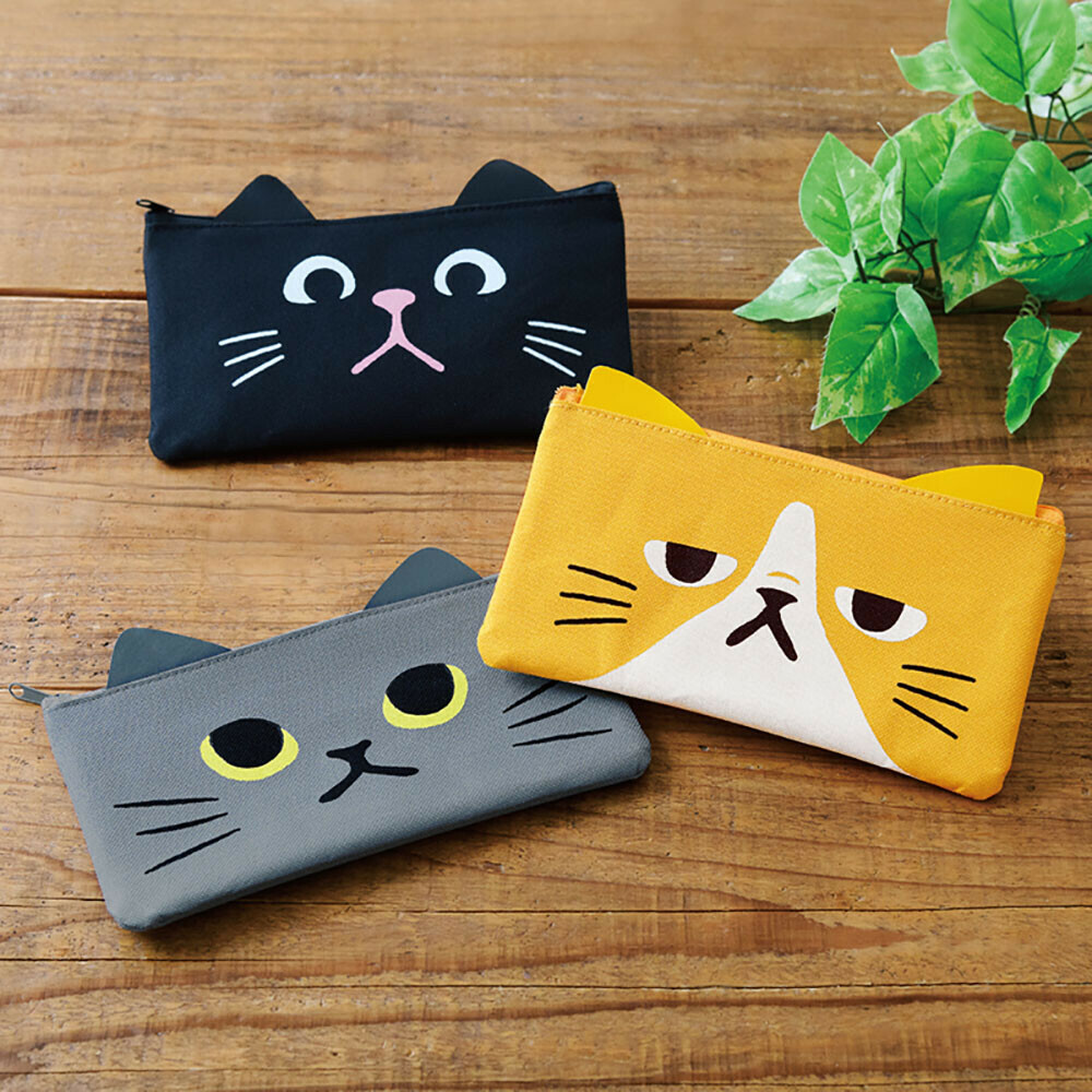 日式貓貓多用拉鏈袋 (非日本製)