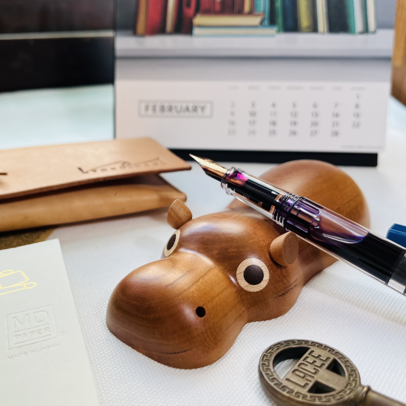 Kyokuhaku 木製河馬＿小河馬