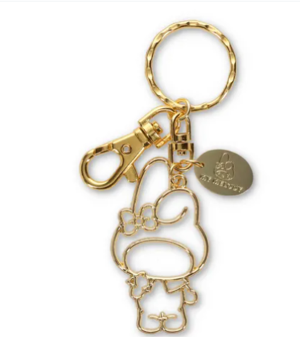 日本SANRIO金色鑰匙扣 (非日本製)