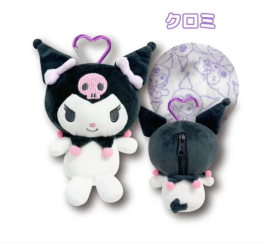 日本SANRIO公仔拉鏈袋 (非日本製)