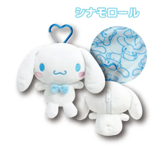 日本SANRIO公仔拉鏈袋 (非日本製)