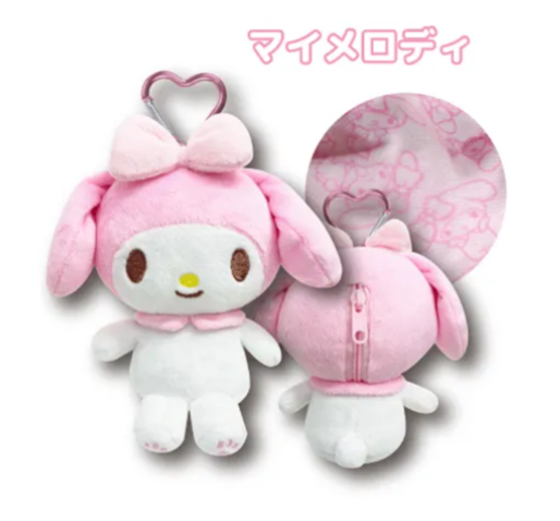 日本SANRIO公仔拉鏈袋 (非日本製)