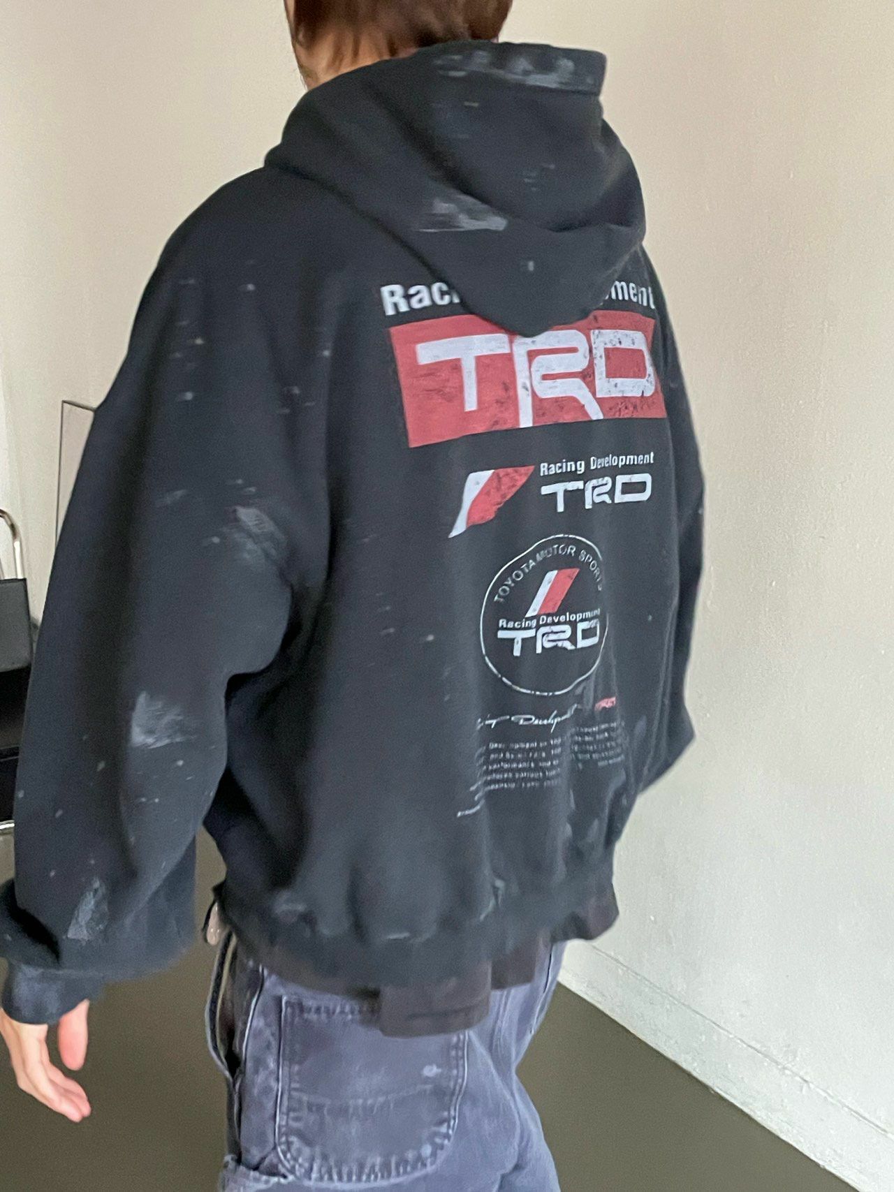 英文字連帽拉鍊外套 ARCHIVE-307JK