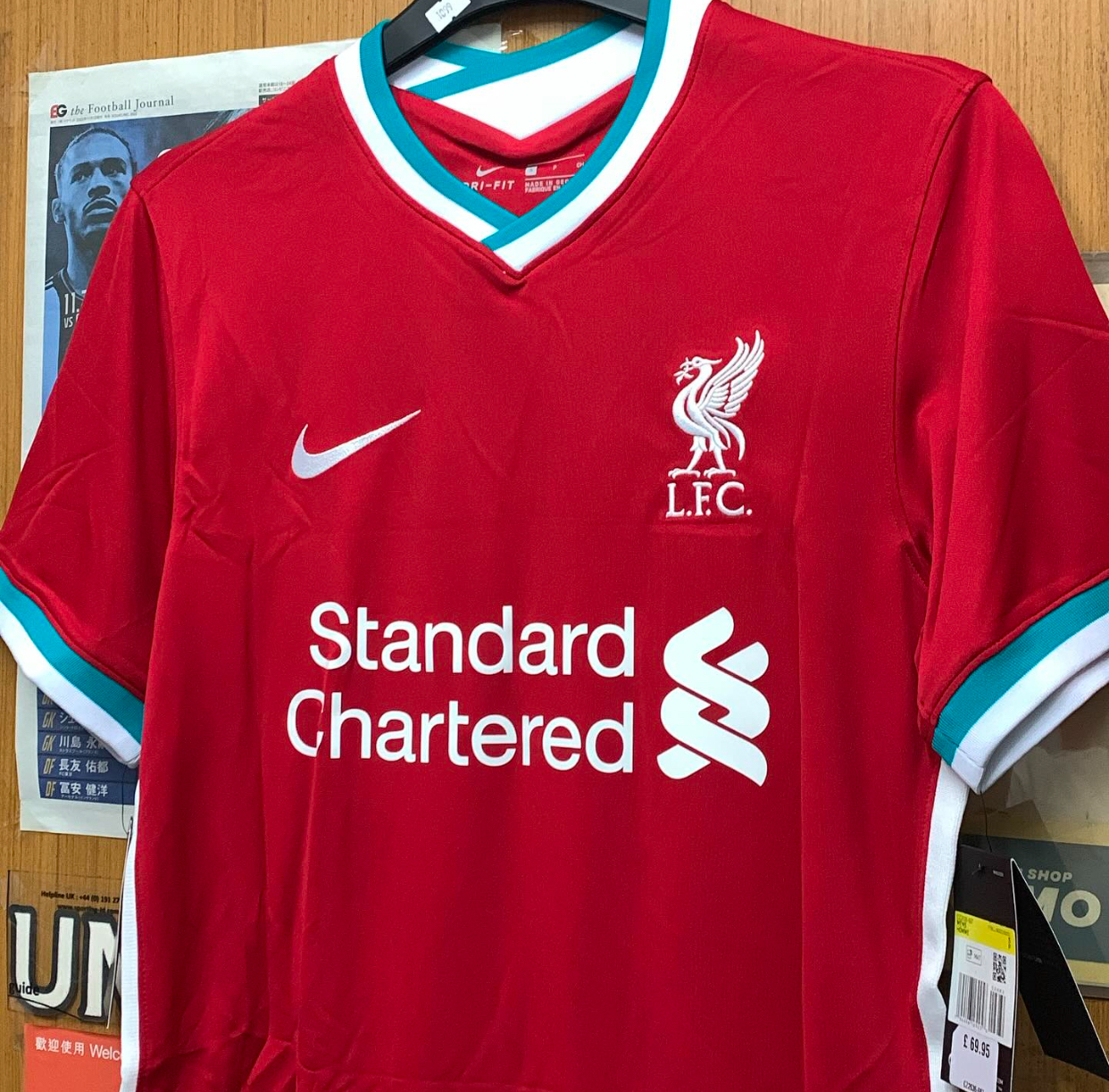 2020 Liverpool Home Shirt with 26 Robertson