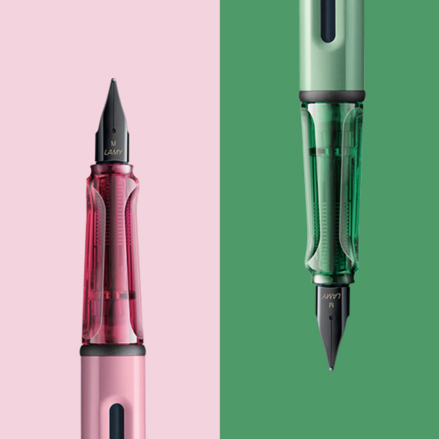 AL-STAR 恆星鋼筆 限定色 秋日綠 秋日紅 SAGE AUTUMN PINK｜LAMY 德國