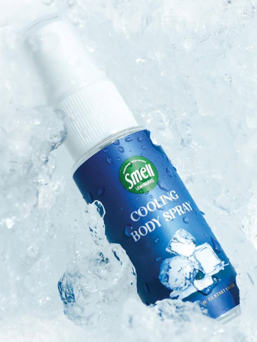 【 泰國連線 】SMELL LEMONGRASS COOLING BODY SPRAY 清涼噴霧 20ML
