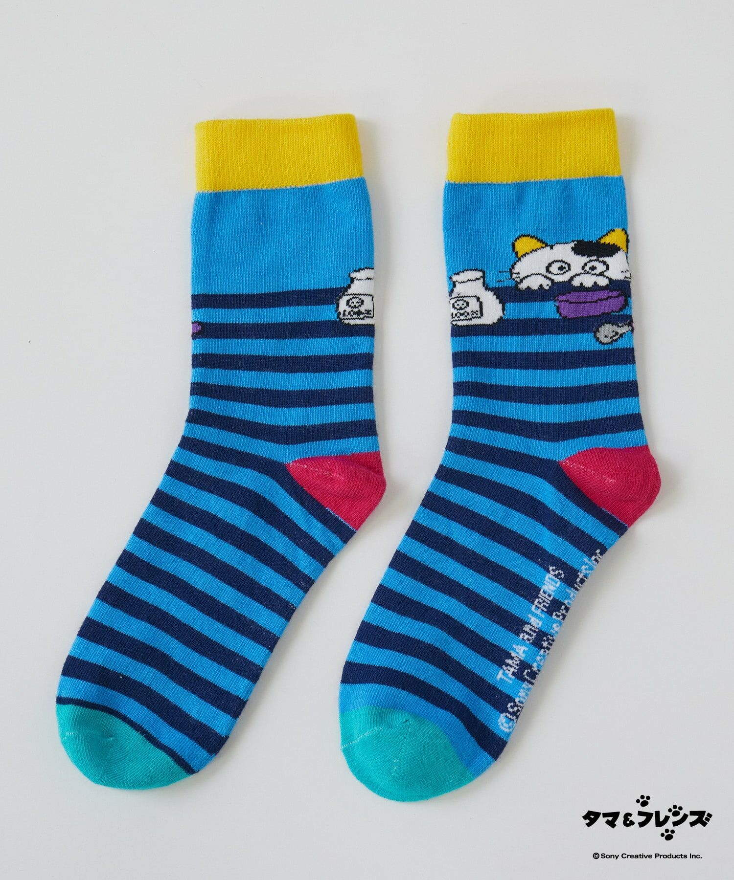 Pre-order - FRAPBOIS x Tama & Friends Border socks