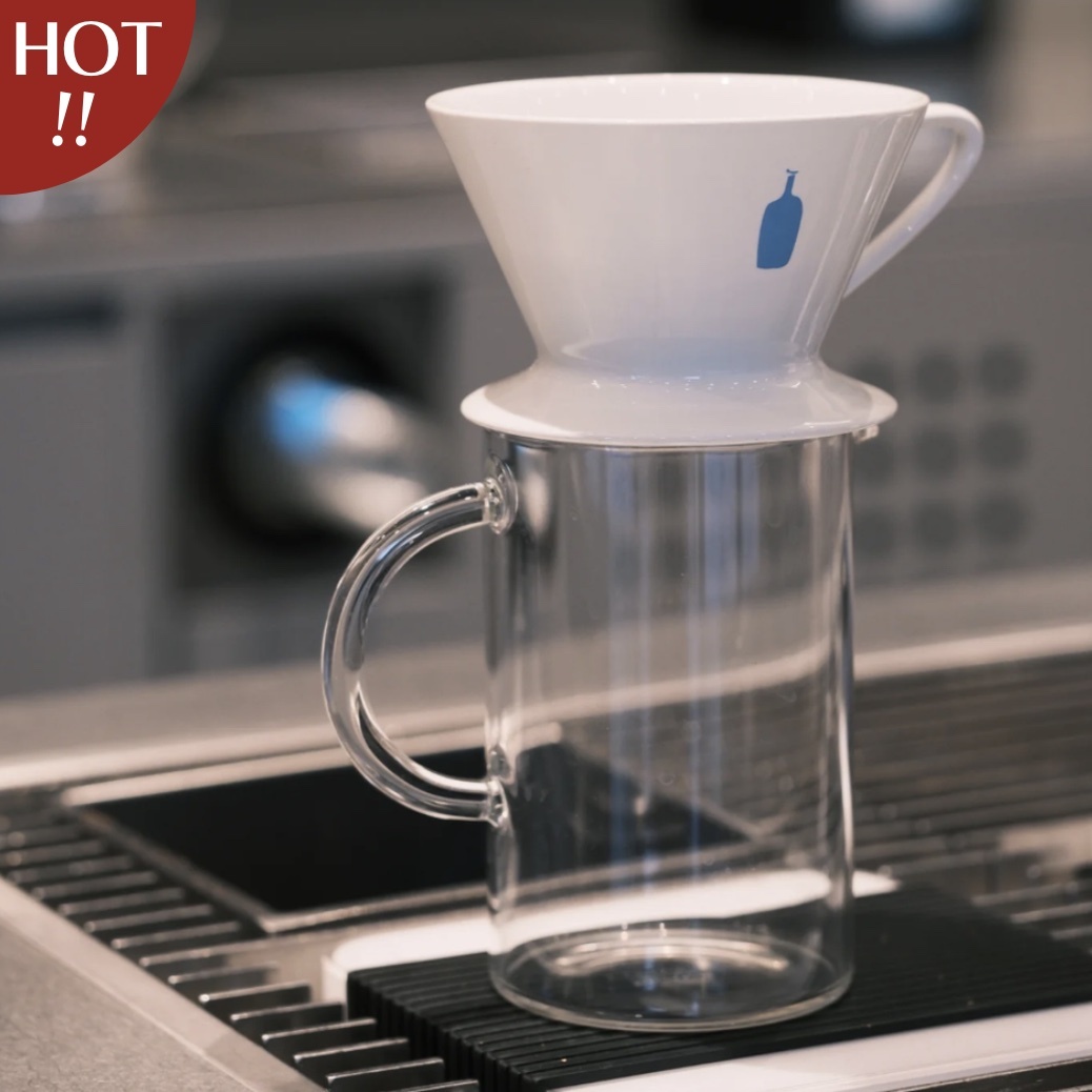 𝗕𝗹𝘂𝗲 𝗕𝗼𝘁𝘁𝗹𝗲 藍瓶玻璃手沖杯