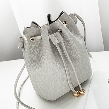 【Tory Barley 托里巴利】TRR-C015-1 束口 水桶包-大 灰色