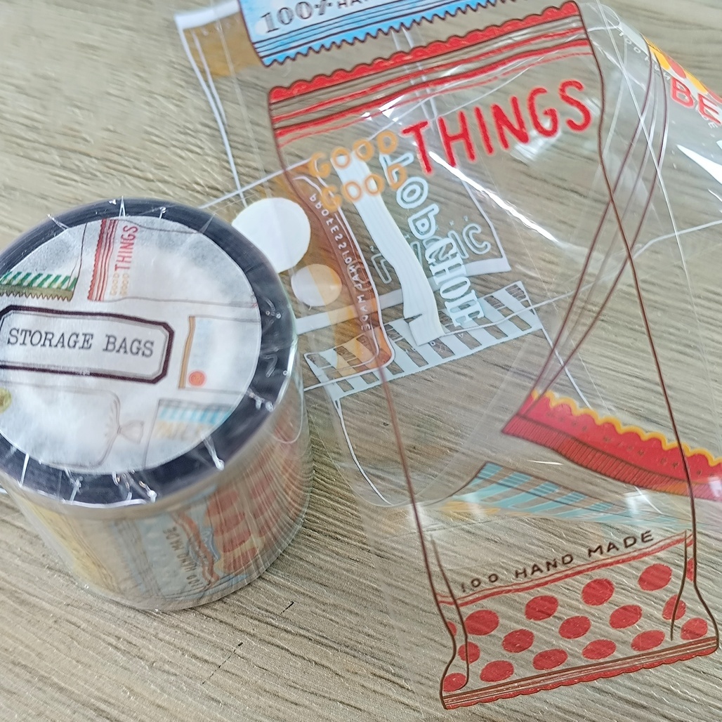 喵吉星．Storage Bags 收藏袋 5cm亮面PET膠帶 <整捲/分裝>