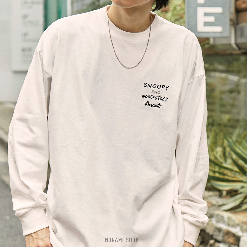 MONO-MART X SNOOPY 聯名 史努比 印花 長袖 九款 (男款)