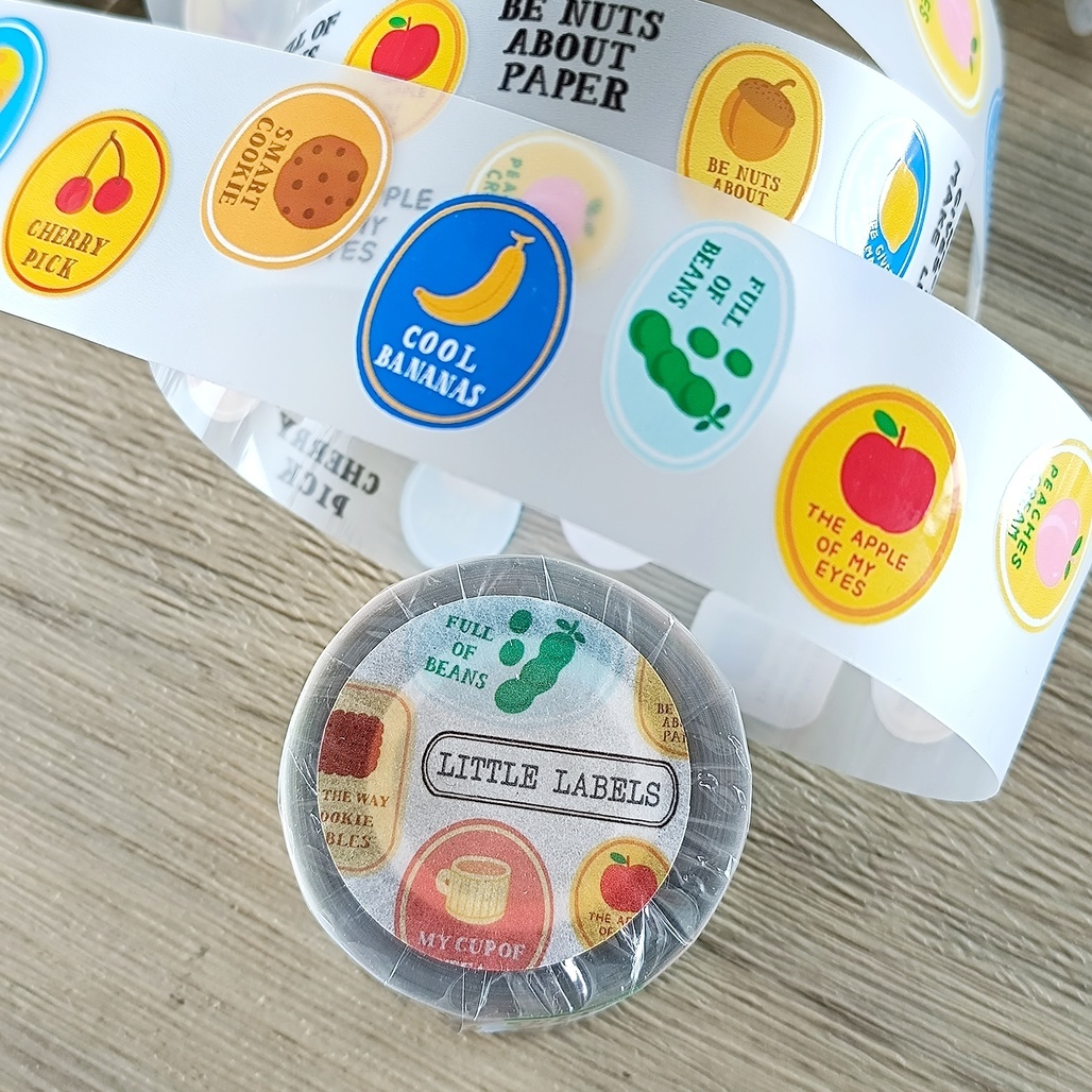 喵吉星．Little Labels 小標籤 3.5cm霧面PET膠帶 <整捲/分裝>