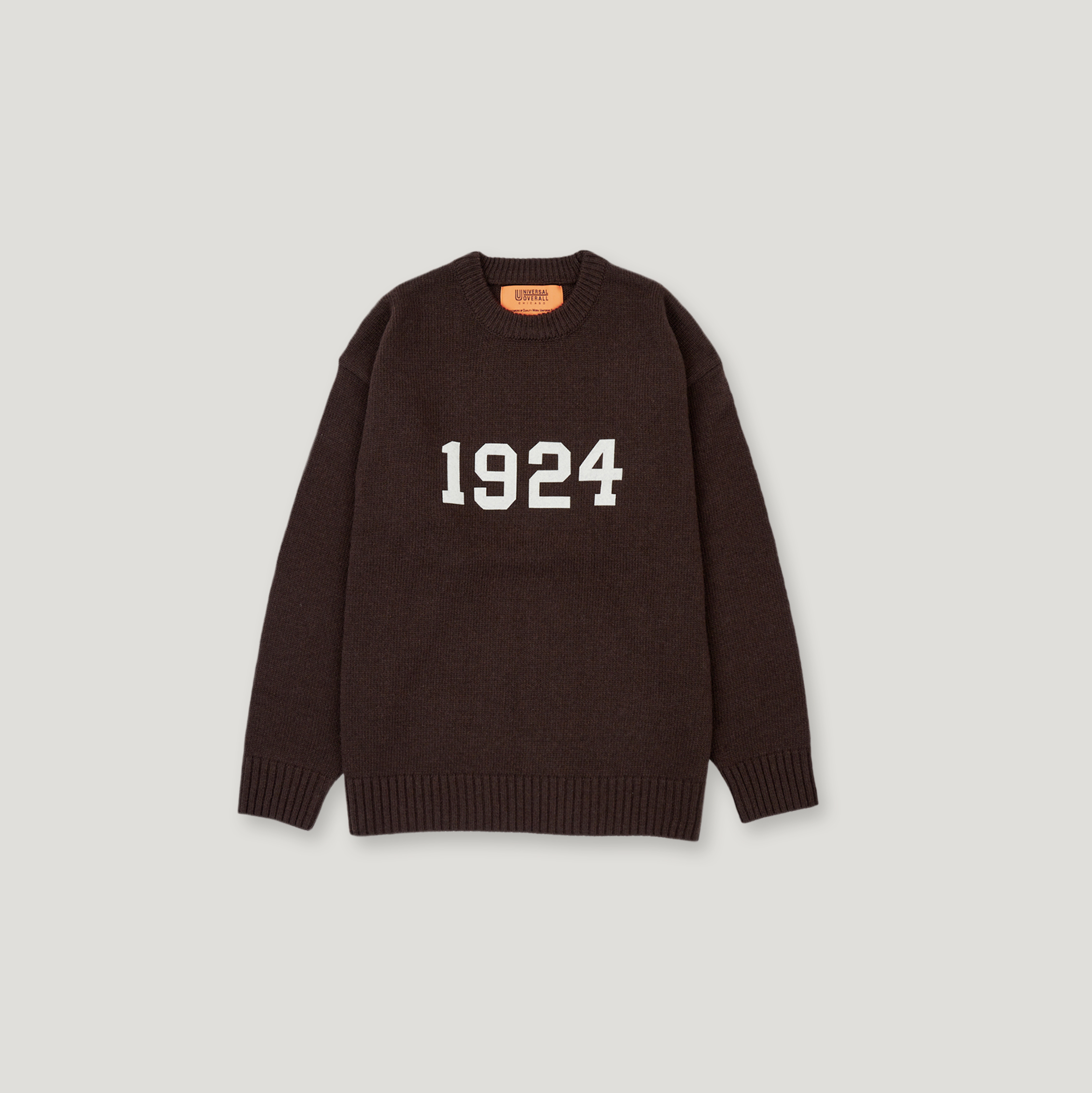 UNIVERSAL OVERALL Crew Knit ‹ 1924 › ╭ 3色 ╮