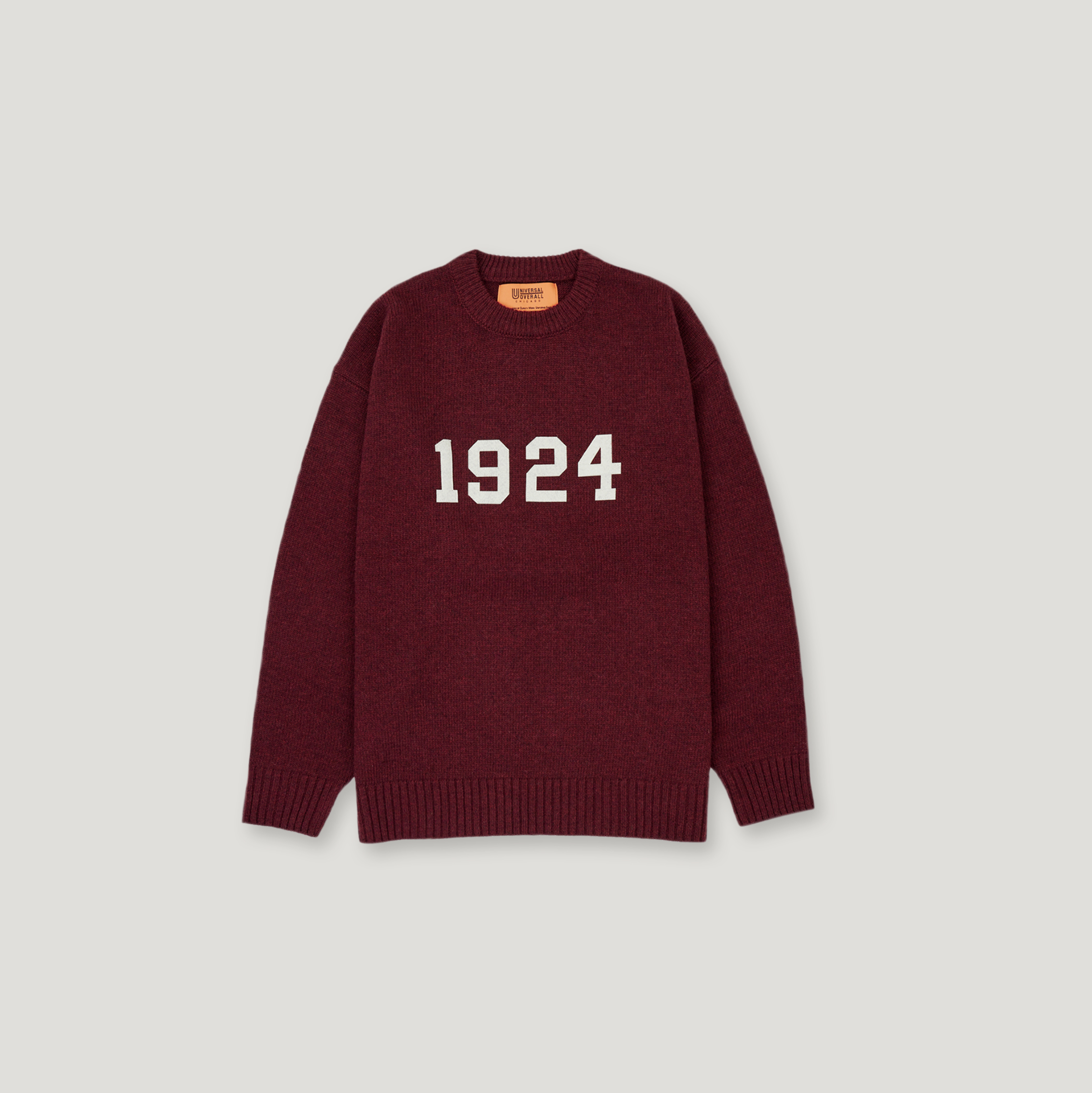 UNIVERSAL OVERALL Crew Knit ‹ 1924 › ╭ 3色 ╮