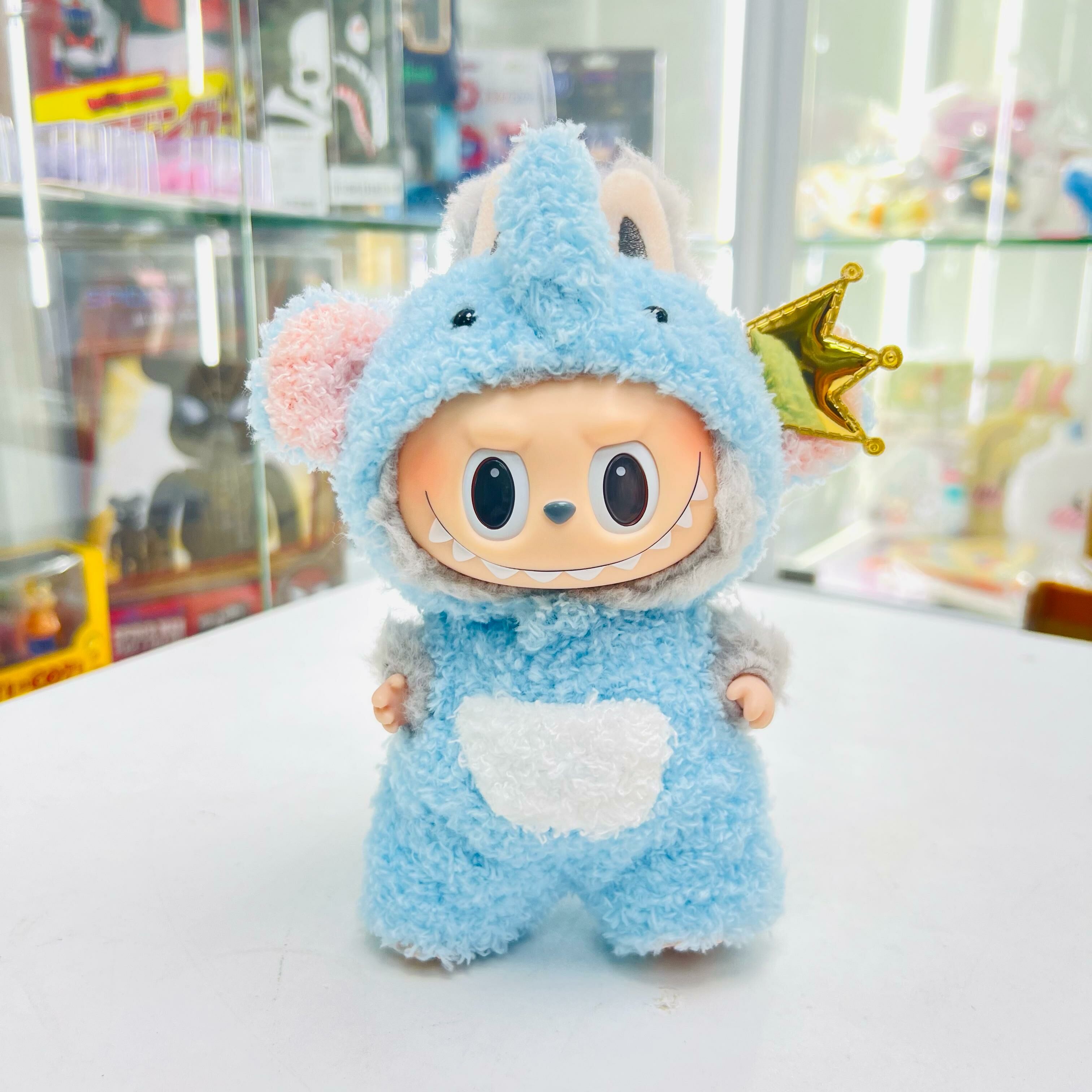 Doll Outfit Animal A1 -Elephant Blue