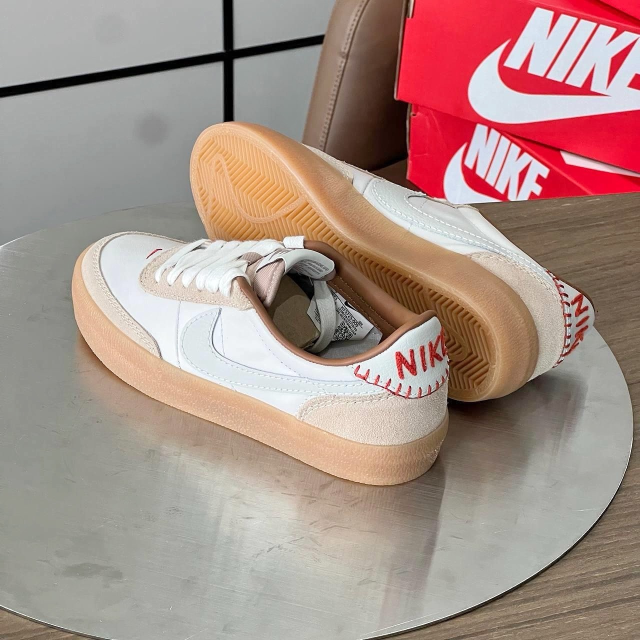 NIKE KILLSHOT 2 "LIGHT BRITISH TAN" 泰式奶茶 車縫線 HF5723-009