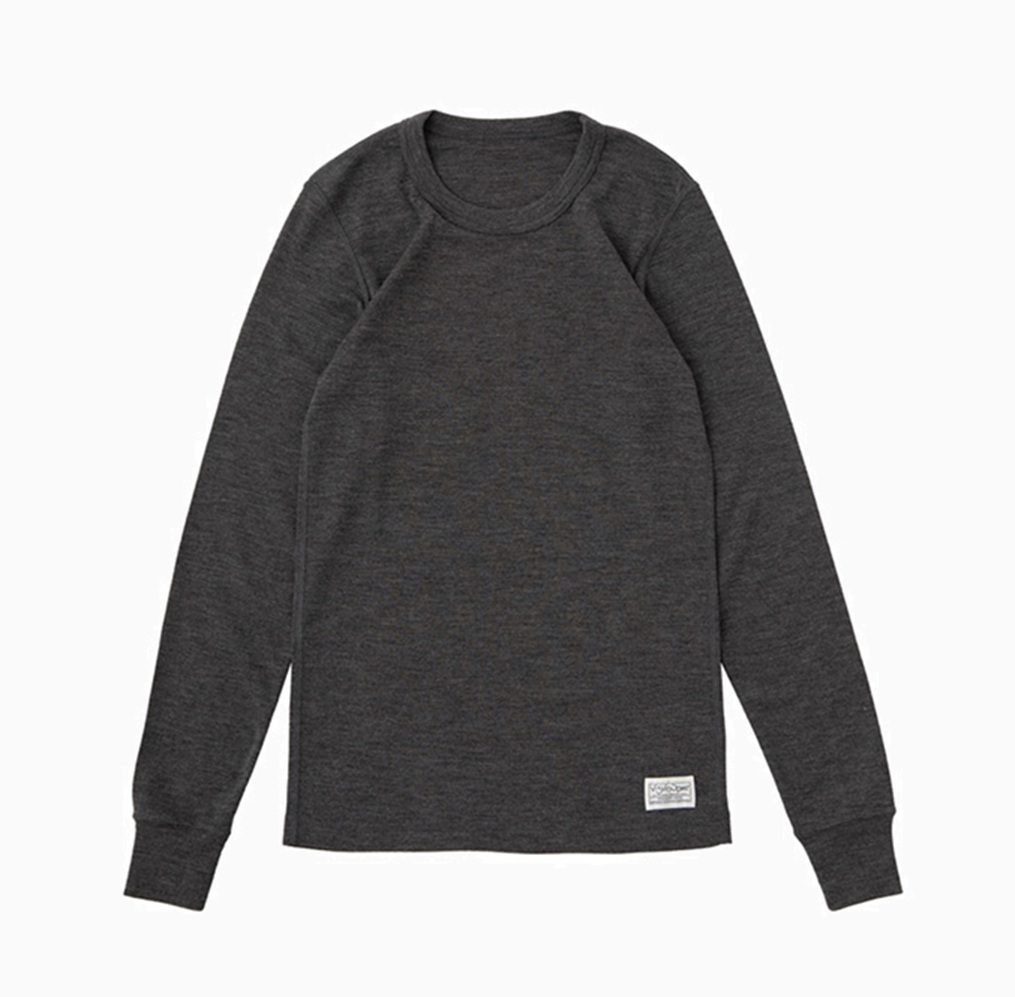 RE-STOCK: VISVIM VS LAKOTA TEE L/S (SUPERFINE) *WOOL - PRE ORDER ITEM (預訂中)