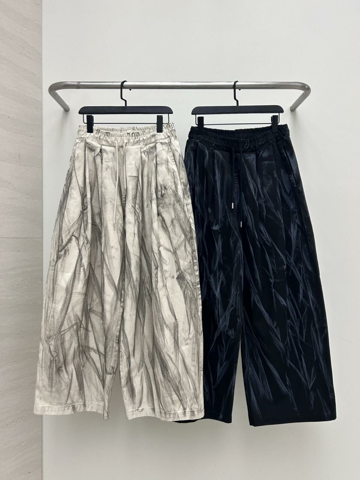 仿污鬆身褲 Hestory-056P