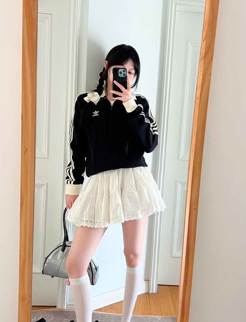 Adidas Originals Waffle BBTT 華夫格高領棉外套 運動風 直條紋 2色(任買兩件711免運)/預購