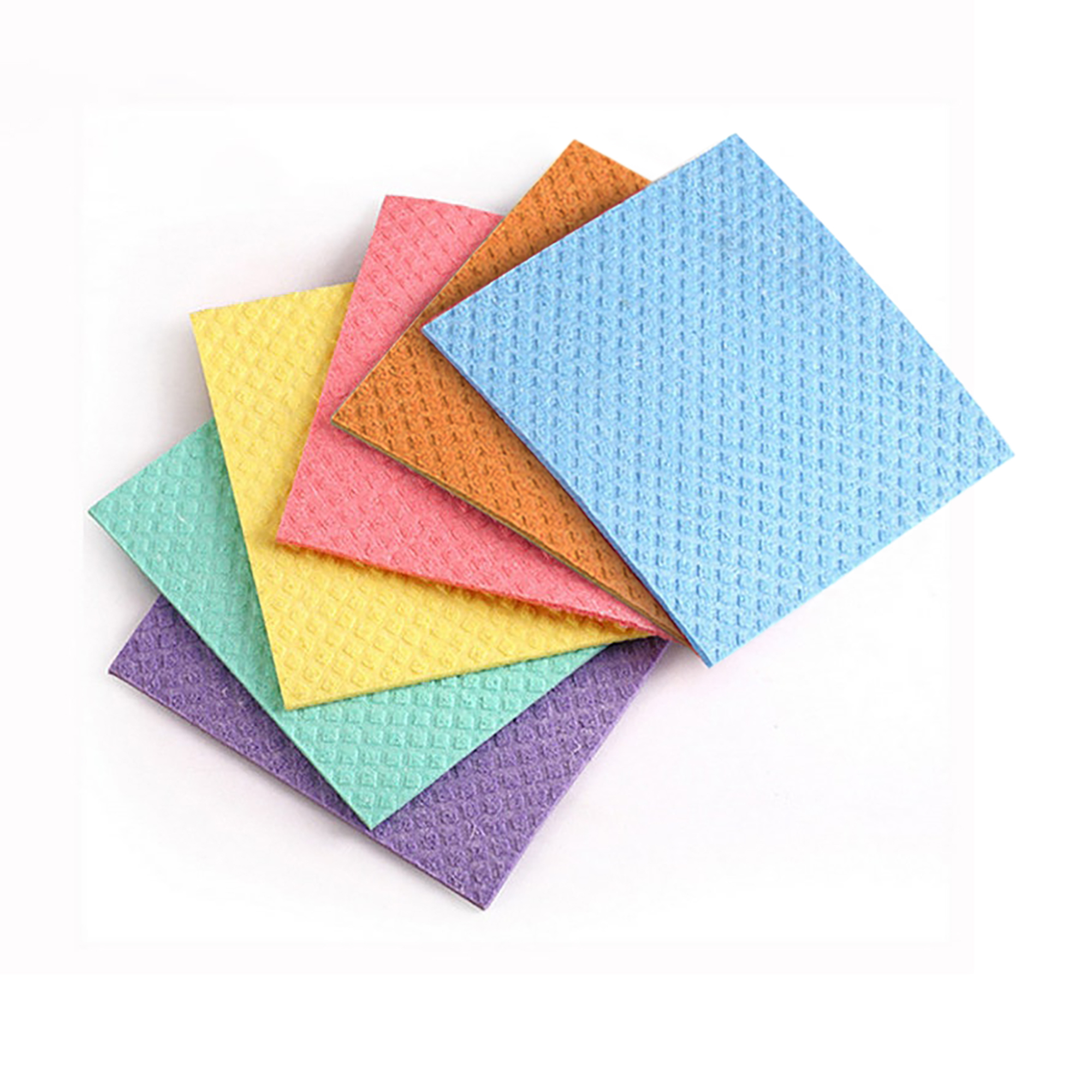 LEAFFY compostable sponge dish cloths (6 pcs)
