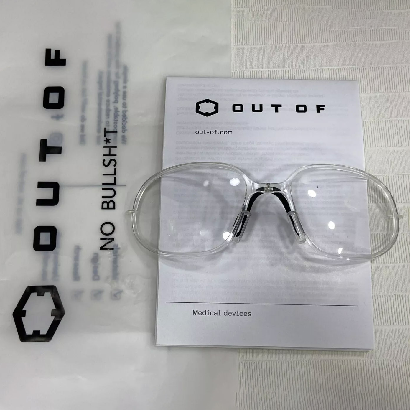 Out-of Optical Insert Clear #XS050470