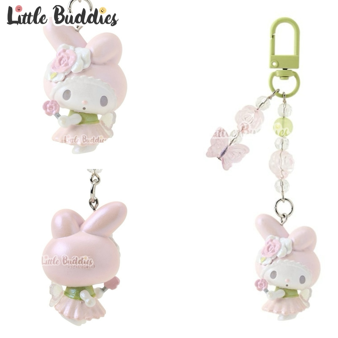 日本 Sanrio My Melody 50周年 小仙子系列 - 公仔珠珠掛飾