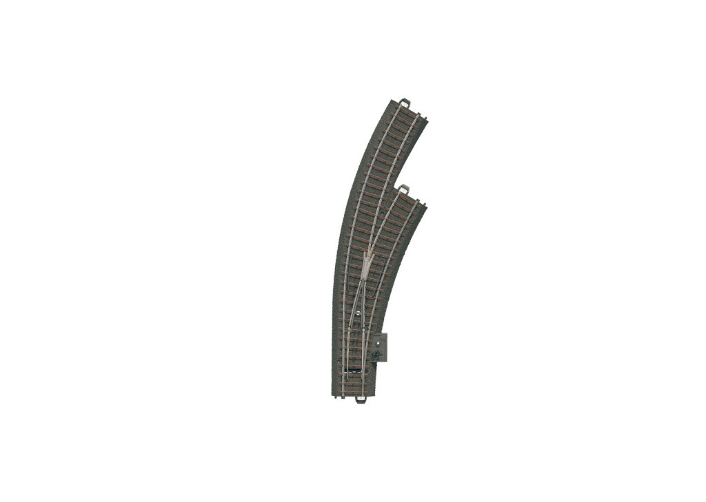 Marklin 20672 HO規 C-Track 右彎道岔