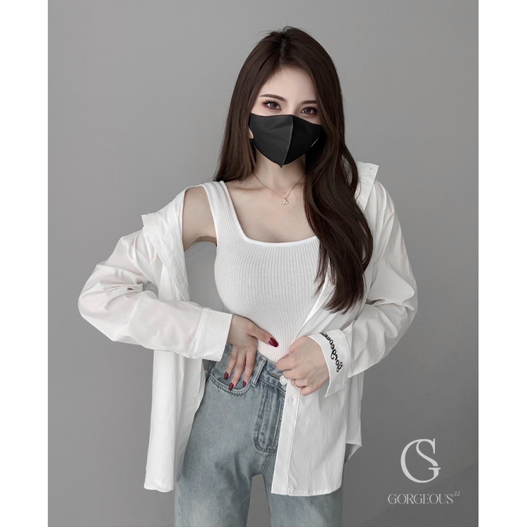 G1366 現貨「高磅方方背心」