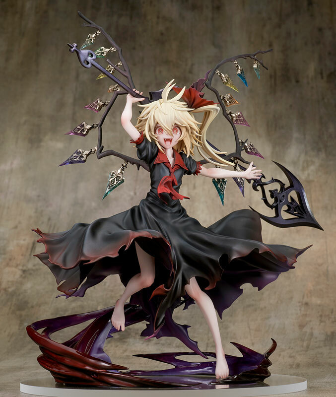 Mar ques Q Touhou Project Flandre Scarlet Koumajou Densetsu Edition Exclusive Extra Color 1/8 Complete Figure Pre-order