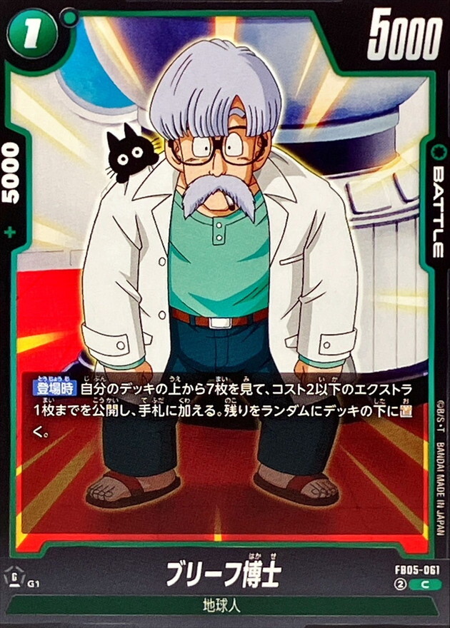 FB05-061 ブリーフ博士